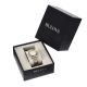 BULOVA STAINLESS STEEL AND 18CT GOLD LADY'S WRIST WATCH at Ross's Online Art Auctions