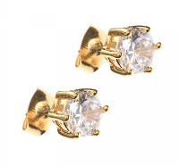 CUBIC ZIRCONIA EARRINGS at Ross's Online Art Auctions