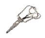 VICTORIAN SILVER SEWING SCISSORS AND CASE at Ross's Online Art Auctions
