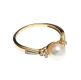 
14CT GOLD PEARL AND DIAMOND RING at Ross's Online Art Auctions