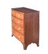 GEORGIAN MAHOGANY BOW FRONT CHEST OF DRAWERS at Ross's Online Art Auctions