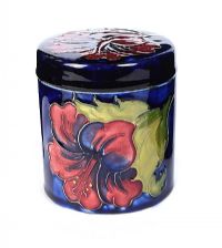 MOORCROFT JAR & COVER at Ross's Online Art Auctions