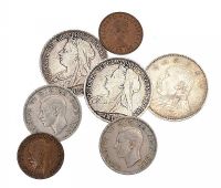 SEVEN COINS at Ross's Online Art Auctions