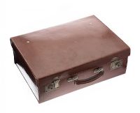 LEATHER TRAVEL CASE at Ross's Online Art Auctions