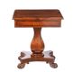 WILLIAM IV YEW WOOD LAMP TABLE at Ross's Online Art Auctions
