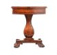 WILLIAM IV YEW WOOD LAMP TABLE at Ross's Online Art Auctions