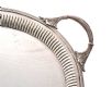 OVAL SILVER TWO HANDLED TRAY at Ross's Online Art Auctions