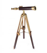 REPRODUCTION TELESCOPE & STAND at Ross's Online Art Auctions