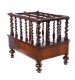 VICTORIAN ROSEWOOD MAGAZINE RACK at Ross's Online Art Auctions