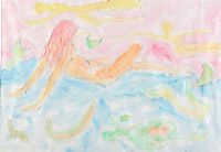 FEMALE NUDE IN A LANDSCAPE by Gerard Dillon at Ross's Online Art Auctions