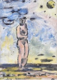 STANDING NUDE by Daniel O'Neill at Ross's Online Art Auctions