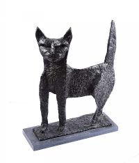 STANDING CAT by Graham Knuttel at Ross's Online Art Auctions