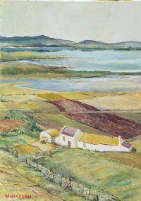 BALLYNESS BAY, DONEGAL by Roland A.D. Inman at Ross's Online Art Auctions