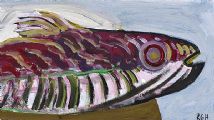 FISH STUDY by Rachel Grainger Hunt at Ross's Online Art Auctions