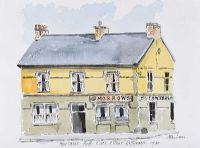 MORROW'S PUB, LOCH STREET, KILLYLEAGH by Alan Beers at Ross's Online Art Auctions