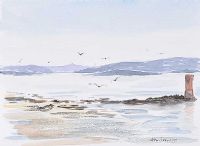 ACROSS STRANGFORD LOUGH by Alan Beers at Ross's Online Art Auctions