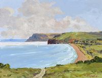 FAIRHEAD, COUNTY ANTRIM by Hugh McIlfatrick at Ross's Online Art Auctions