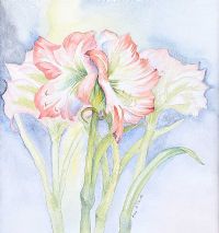 STILL LIFE FLOWERS by Mary McBride at Ross's Online Art Auctions
