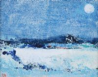 WINTER LANDSCAPE by David Gordon Hughes at Ross's Online Art Auctions