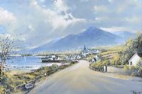 DOWN INTO DUNDRUM by Frank Fitzsimons at Ross's Online Art Auctions
