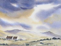 FARMHOUSE IN THE GLENS by Roy Hay at Ross's Online Art Auctions