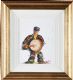 THE BODHRAN PLAYER by Darren Paul at Ross's Online Art Auctions