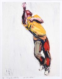 AT FULL STRETCH by J.B. Vallely at Ross's Online Art Auctions