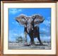AFRICAN ELEPHANT by Michael McDade at Ross's Online Art Auctions