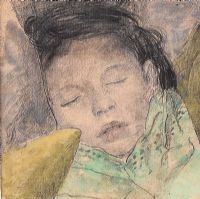 SLEEPING CHILD by William Conor RHA RUA at Ross's Online Art Auctions
