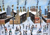 A WINTER'S DAY by John Ormsby at Ross's Online Art Auctions