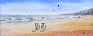 DECK CHAIRS by Lawrence Chambers at Ross's Online Art Auctions