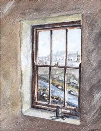 THROUGH THE MILL WINDOW, ANNALONG by J. Cochrane at Ross's Online Art Auctions
