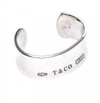TIFFANY & CO. STERLING SILVER CUFF at Ross's Online Art Auctions