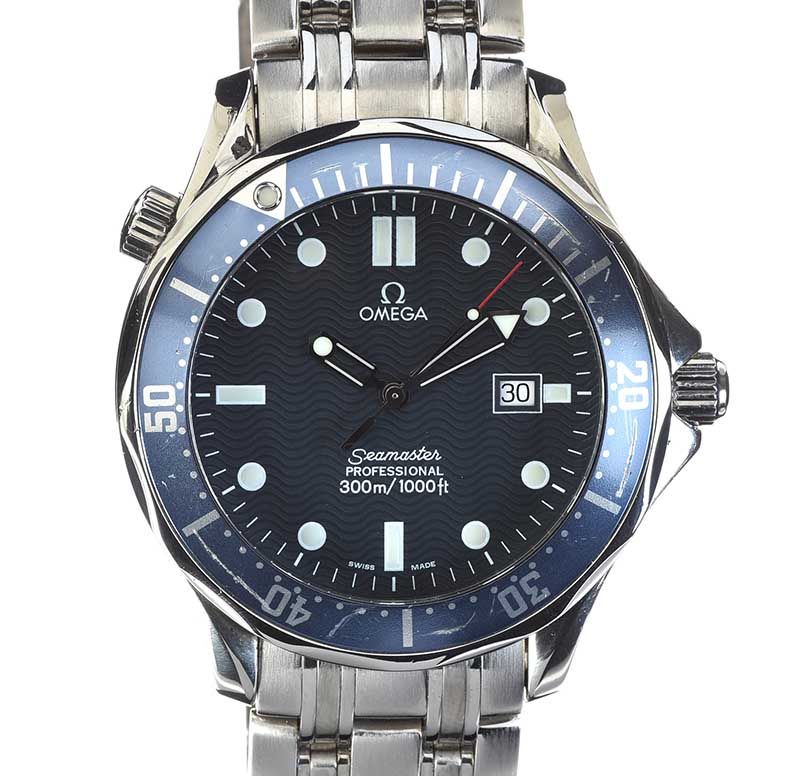OMEGA 'SEAMASTER' STAINLESS STEEL GENT'S WRIST WATCH at Ross's Online Art Auctions