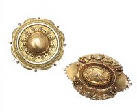 TWO VICTORIAN BROOCHES at Ross's Online Art Auctions