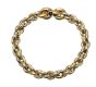 18CT GOLD BRACELET WITH A SAPPHIRE at Ross's Online Art Auctions