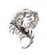 CRYSTAL-SET FEATHER COSTUME BROOCH at Ross's Online Art Auctions