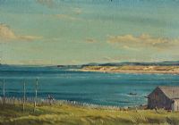 NORTH COAST OFF PORTSTEWART by Aylmer E. Armstrong UWS at Ross's Online Art Auctions