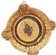 GOLD-TONE DIAMOND MOURNING BROOCH at Ross's Online Art Auctions