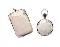 TWO STERLING SILVER ITEMS at Ross's Online Art Auctions