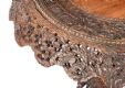 VICTORIAN CARVED BURMESE LAMP TABLE at Ross's Online Art Auctions