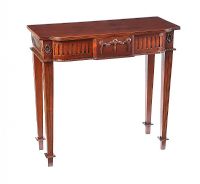 EDWARDIAN MAHOGANY HALL TABLE at Ross's Online Art Auctions