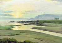 SUNRISE, REDBAY, COUNTY ANTRIM by Charles McAuley at Ross's Online Art Auctions