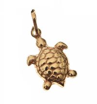 9CT GOLD TURTLE CHARM at Ross's Online Art Auctions
