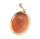14CT GOLD MOUNTED CAMEO PENDANT at Ross's Online Art Auctions