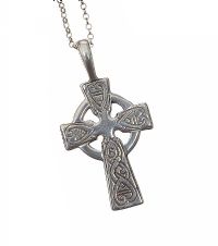 STERLING SILVER CROSS NECKLACE at Ross's Online Art Auctions
