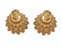 VINTAGE BOUCHER CLIP ON EARRINGS at Ross's Online Art Auctions