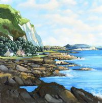 NEAR MURLOUGH BAY, COUNTY ANTRIM by George Callaghan at Ross's Online Art Auctions