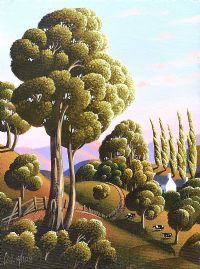 A BRIGHT SUMMER'S DAY by George Callaghan at Ross's Online Art Auctions