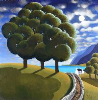 THE MOURNES by George Callaghan at Ross's Online Art Auctions